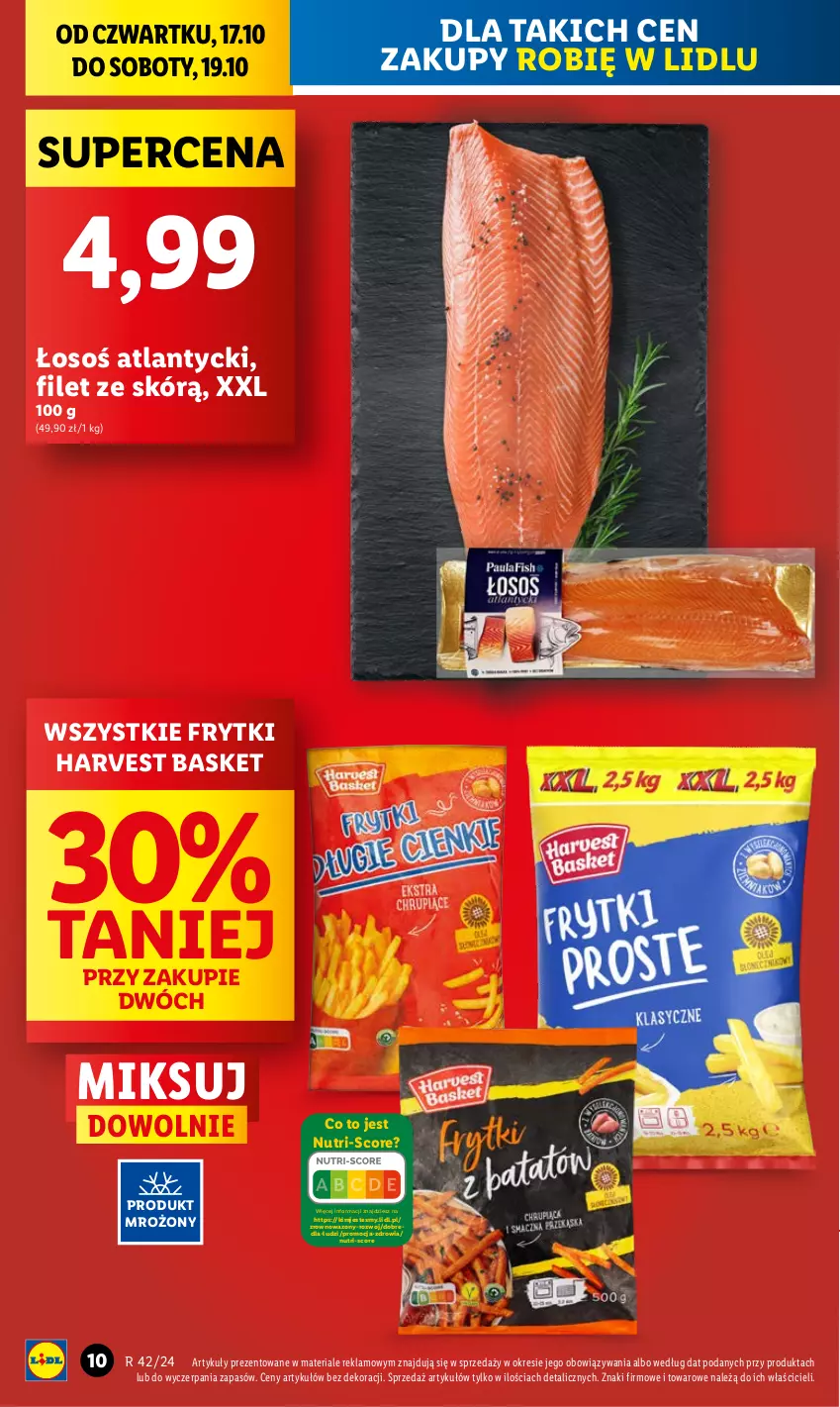 Gazetka promocyjna Lidl - GAZETKA - ważna 17.10 do 19.10.2024 - strona 10 - produkty: Frytki, Wazon