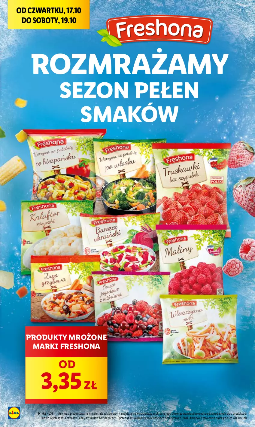 Gazetka promocyjna Lidl - GAZETKA - ważna 17.10 do 19.10.2024 - strona 44 - produkty: Produkty mrożone