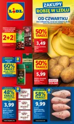 Gazetka promocyjna Lidl - GAZETKA - Gazetka - ważna od 19.10 do 19.10.2024 - strona 1 - produkty: Kurczak, Banany, Sok, Gra, Ziemniaki, Mlekovita, Masło, Mleko, LG