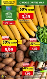 Gazetka promocyjna Lidl - GAZETKA - Gazetka - ważna od 19.10 do 19.10.2024 - strona 24 - produkty: Banany, Warzywa, Ser, Ziemniaki, Owoce, Chleb