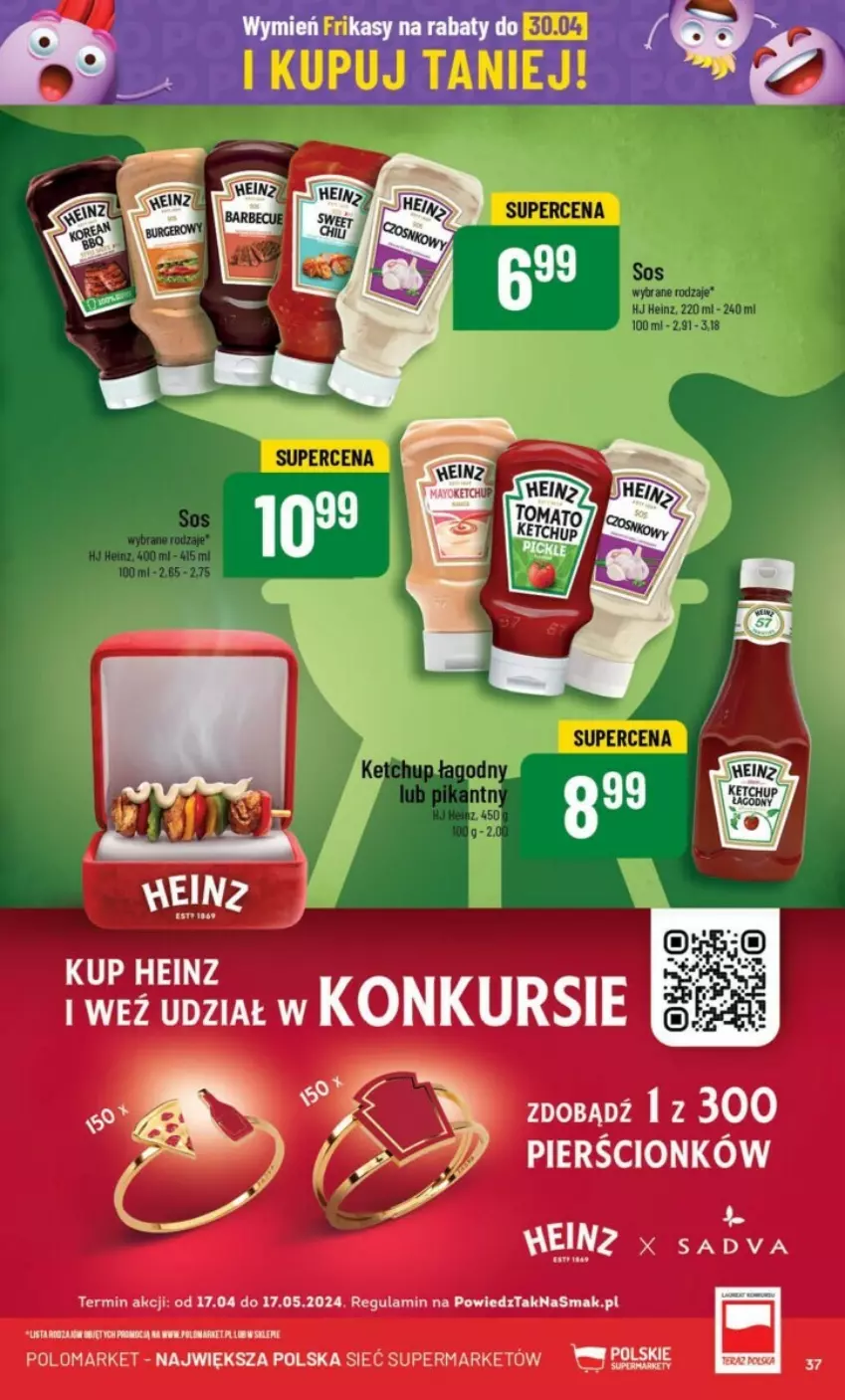 Gazetka promocyjna PoloMarket - ważna 24.04 do 30.04.2024 - strona 31 - produkty: Heinz, Tera