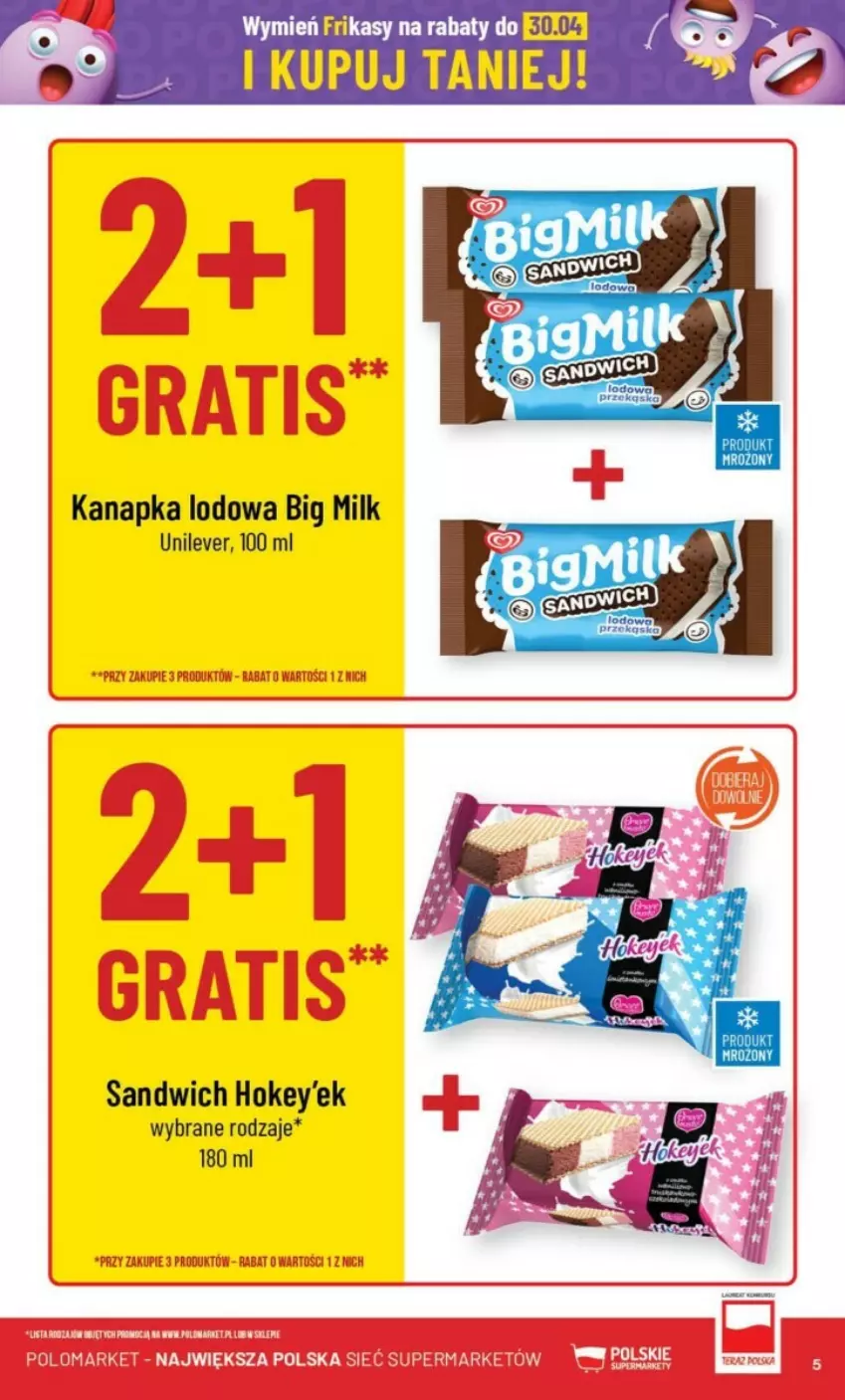 Gazetka promocyjna PoloMarket - ważna 24.04 do 30.04.2024 - strona 45 - produkty: Big Milk