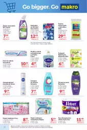 Gazetka promocyjna Makro - Mega oferty dla Twojego Sklepu - Gazetka - ważna od 12.10 do 12.10.2026 - strona 20 - produkty: Mydło w płynie, Naturell, Frosch, Rum, Gin, Palmolive, Papier, Zawieszka do wc, Bref, Dezodorant, Szal, Pasta do zębów, Kosz, Papier toaletowy, Velvet, Ręcznik, Schauma, Szampon, Podpaski, Foxy, Mydło, Antyperspirant, Sensodyne, Nivea, Naturella