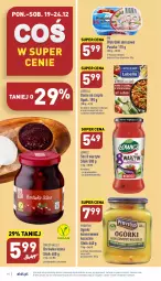 Gazetka promocyjna Aldi - Pełny katalog - Gazetka - ważna od 24.12 do 24.12.2022 - strona 18 - produkty: Lubella, Sos, Ser, Mus, Borówka, Ogórki konserwowe, Bell, Rurki, Owoce, Bella, Dorsz