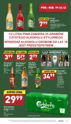Gazetka promocyjna Aldi - Pełny katalog - Gazetka - ważna od 24.12 do 24.12.2022 - strona 21 - produkty: Piwa, Piwo, Gra, Kiwi, Perła, Carlsberg, Napój gazowany, Napój