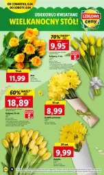 Gazetka promocyjna Lidl - GAZETKA - Gazetka - ważna od 08.04 do 08.04.2023 - strona 18 - produkty: Tulipan, Stół, Bukiet