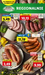 Gazetka promocyjna Lidl - GAZETKA - Gazetka - ważna od 08.04 do 08.04.2023 - strona 30 - produkty: Salceson, Kiełbasa krucha, Frankfurterki, Kiełbasa