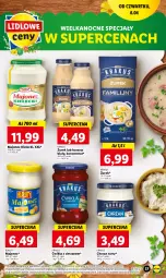Gazetka promocyjna Lidl - GAZETKA - Gazetka - ważna od 08.04 do 08.04.2023 - strona 39 - produkty: Chrzan, Majonez, Krakus