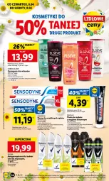 Gazetka promocyjna Lidl - GAZETKA - Gazetka - ważna od 08.04 do 08.04.2023 - strona 60 - produkty: Elseve, Rexona, Pasta do zębów, Szampon, Antyperspirant, Sensodyne