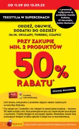 Gazetka promocyjna Biedronka - Okazje tygodnia od 11.09 - Gazetka - ważna od 23.09 do 23.09.2023 - strona 2 - produkty: Rama, Tran, Obuwie