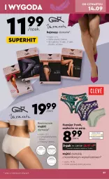 Gazetka promocyjna Biedronka - Okazje tygodnia od 11.09 - Gazetka - ważna od 23.09 do 23.09.2023 - strona 23 - produkty: Top, Majtki, Sony, Rajstopy, Fa