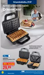 Gazetka promocyjna Lidl - Gazetka ważna od 27.07 do 29.07 - Gazetka - ważna od 29.07 do 29.07.2026 - strona 38 - produkty: Piec, Silvercrest, Kuchnia, Gofrownica