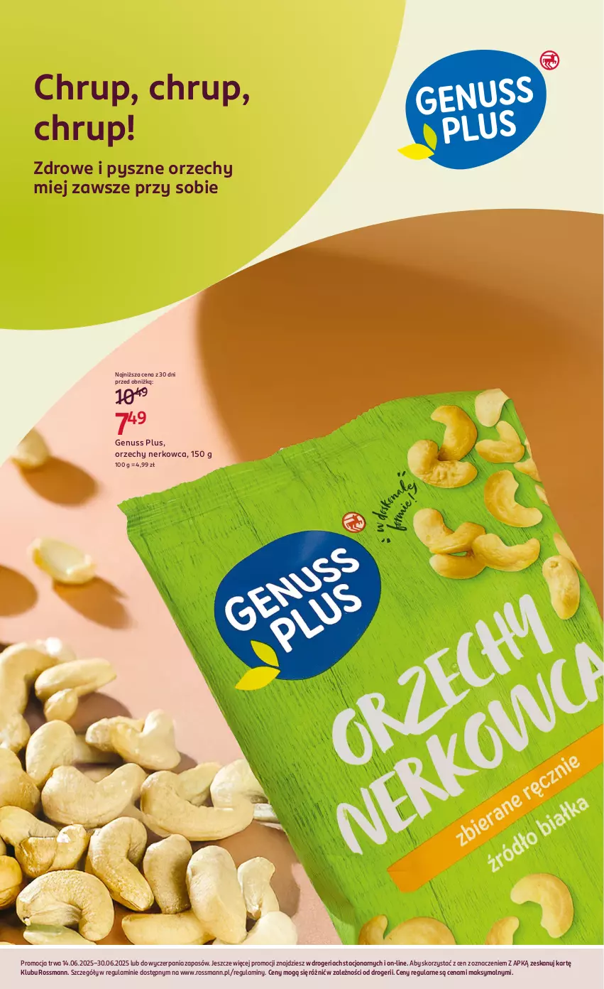Gazetka promocyjna Rossmann - 14 czerwca - ważna 14.06 do 30.06.2025 - strona 2 - produkty: Genuss Plus