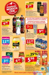 Gazetka promocyjna Auchan - Te URODZINY są NAJ Supermarket - Gazetka - ważna od 14.05 do 14.05.2025 - strona 13 - produkty: Piwo, Piec, Majonez, Makaron, Dawtona, Sos, Ser, Ryż, Koc, Kupiec, Napój energetyczny, Ryż parboiled, Ogórki konserwowe, Winiary, Mirinda, Pepsi, Napój gazowany, Radler, Sos do makaronu, Pudliszki, Okocim, Napój