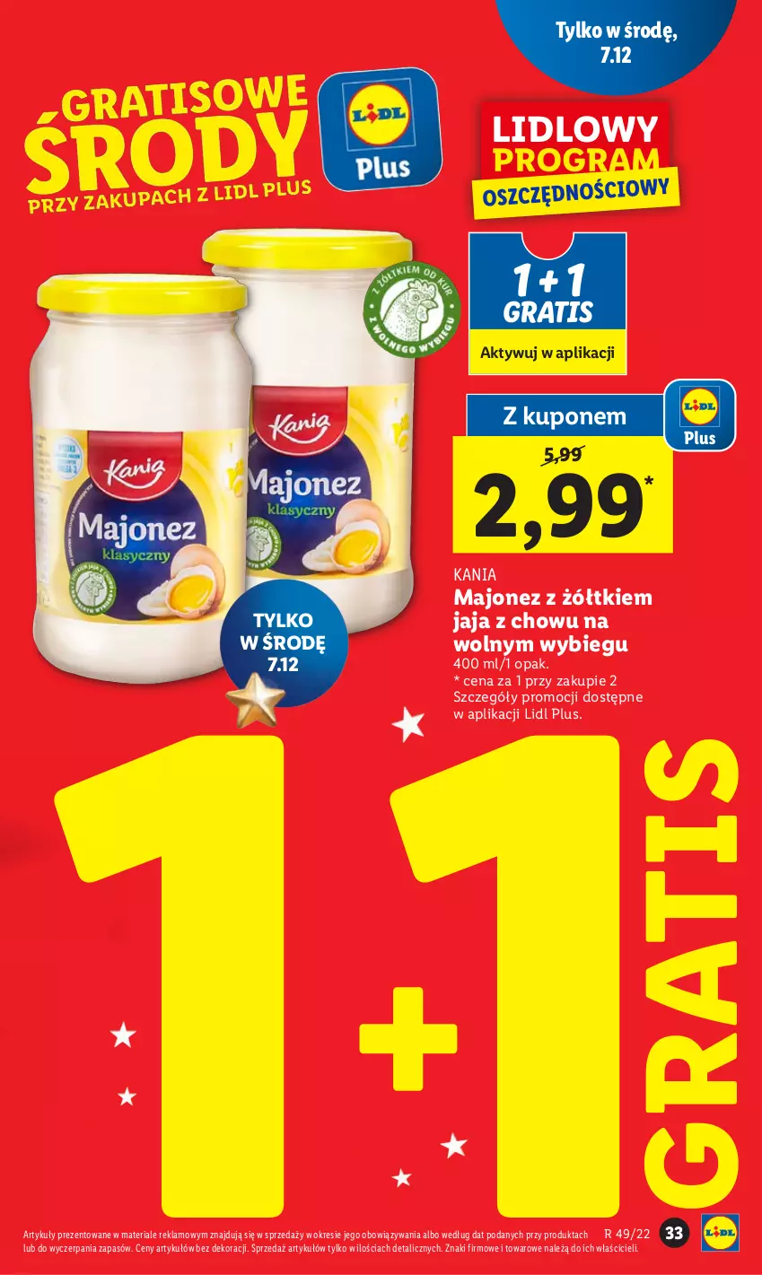 Gazetka promocyjna Lidl - GAZETKA - ważna 05.12 do 07.12.2022 - strona 37 - produkty: Gra, Jaja, Majonez