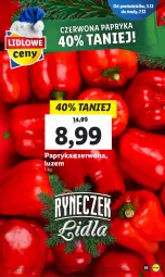 Gazetka promocyjna Lidl - GAZETKA - Gazetka - ważna od 07.12 do 07.12.2022 - strona 19 - produkty: Papryka czerwona, Papryka