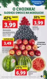 Gazetka promocyjna Lidl - GAZETKA - Gazetka - ważna od 07.12 do 07.12.2022 - strona 21 - produkty: Choinka, Inka, Borówka, Borówka amerykańska, Maliny, Dzieci, Owoce, Arbuz, Gala, Jabłka
