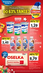 Gazetka promocyjna Lidl - GAZETKA - Gazetka - ważna od 07.12 do 07.12.2022 - strona 44 - produkty: Jogurt naturalny, Jogurt, Pilos, Napój mleczny, Masło, Napój, Olej