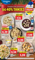 Gazetka promocyjna Lidl - GAZETKA - Gazetka - ważna od 07.12 do 07.12.2022 - strona 46 - produkty: Sałatka, Pierogi, Ser, Sałatka warzywna, Sałat, Kapustą