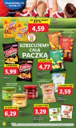 Gazetka promocyjna Lidl - GAZETKA - Gazetka - ważna od 07.12 do 07.12.2022 - strona 60 - produkty: Hummus, Ser, Lajkonik, Por, Mus, Amol, Chipsy, Salsa, Crunchips