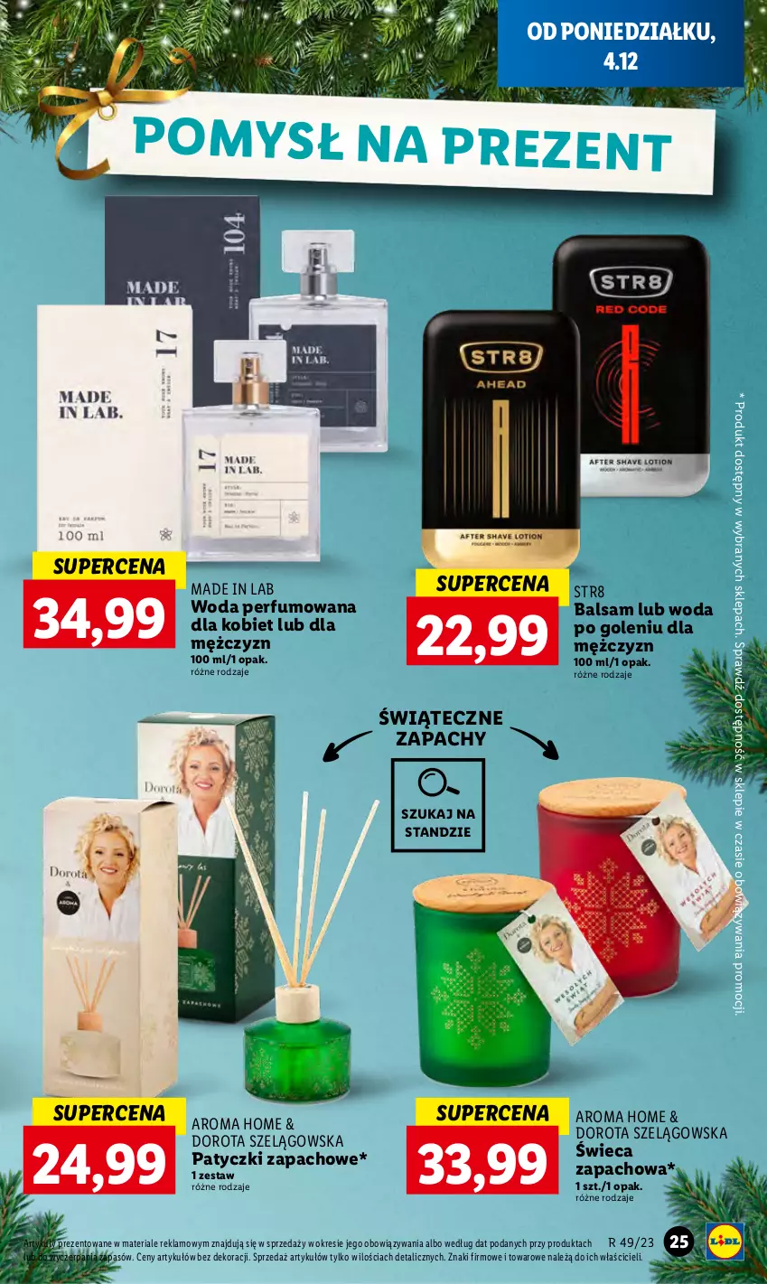 Gazetka promocyjna Lidl - GAZETKA - ważna 04.12 do 06.12.2023 - strona 29 - produkty: Perfum, Str8, Woda, Woda perfumowana, Woda po goleniu