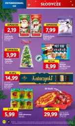Gazetka promocyjna Lidl - GAZETKA - Gazetka - ważna od 06.12 do 06.12.2023 - strona 28 - produkty: Piernik, Choinka, Inka, Dinozaur, Chupa Chups, Czekolada, Lizaki, Milka