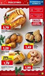 Gazetka promocyjna Lidl - GAZETKA - Gazetka - ważna od 06.12 do 06.12.2023 - strona 31 - produkty: Piec, Por, Pieczywo, Donut, Bułka