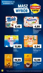 Gazetka promocyjna Lidl - GAZETKA - Gazetka - ważna od 06.12 do 06.12.2023 - strona 38 - produkty: Tchibo, Ser, Danone, Zott, Bell, Jogurt, Kawa mielona, Kawa, Actimel, Tera, Napój jogurtowy, Pilos, Bella, Deser, Napój, Monte, Fa
