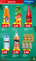 Gazetka promocyjna Lidl - GAZETKA - Gazetka - ważna od 06.12 do 06.12.2023 - strona 53 - produkty: Sok, Napoje, Oranżada, Hellena, Napój izotoniczny, Tymbark, Oshee, Napój, Magnez