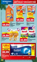 Gazetka promocyjna Lidl - GAZETKA - Gazetka - ważna od 06.12 do 06.12.2023 - strona 62 - produkty: Papier, Proszek do prania, Persil, Papier toaletowy, Vizir, Płyn do płukania, Fairy, Flora, Kapsułki do prania, Lenor, Fa