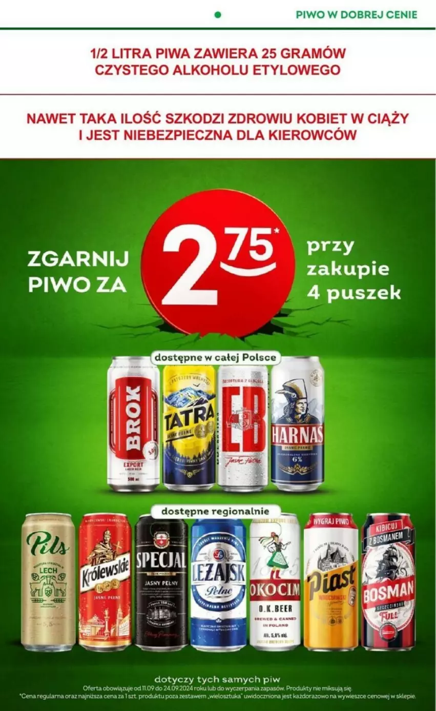 Gazetka promocyjna Żabka - ważna 11.09 do 24.09.2024 - strona 17 - produkty: Gra, Piec, Piwa, Piwo, Woda