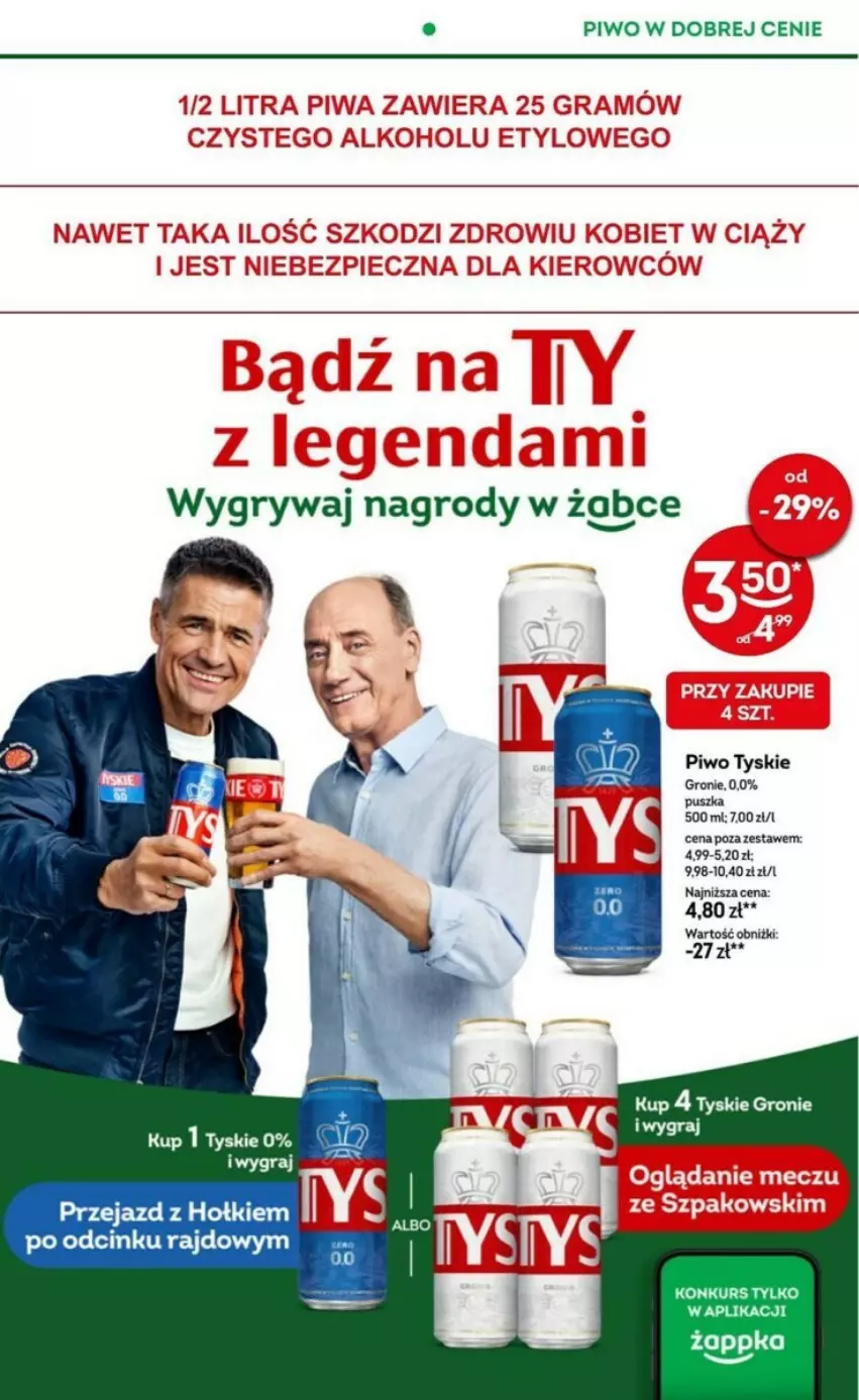 Gazetka promocyjna Żabka - ważna 11.09 do 24.09.2024 - strona 18 - produkty: Gra, Piwo, Tyskie