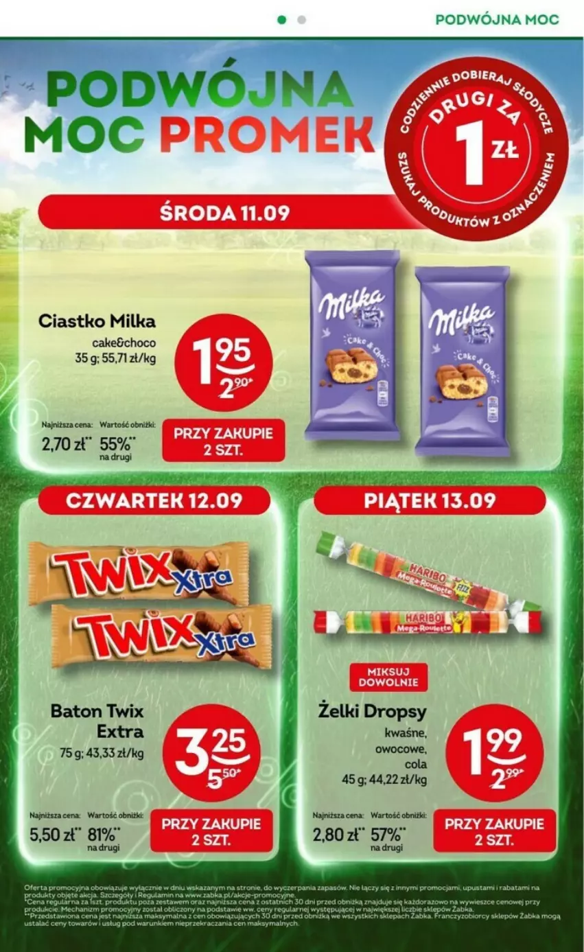 Gazetka promocyjna Żabka - ważna 11.09 do 24.09.2024 - strona 34 - produkty: Milka