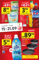 Gazetka promocyjna Intermarche - Gazetka Intermarche - Gazetka - ważna od 21.09 do 21.09.2022 - strona 5 - produkty: Mirinda, Tefal, Pepsi, Płyn do płukania, Patelnia, Grill, Nestlé, Fa