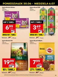 Gazetka promocyjna Delikatesy Centrum - Franczyza DC27 Poniedziałek - Gazetka - ważna od 06.07 do 06.07.2025 - strona 43 - produkty: Rum, Whiskas, Drób, Kiełbasa, Pedigree