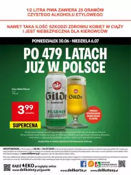 Gazetka promocyjna Delikatesy Centrum - Franczyza DC27 Poniedziałek - Gazetka - ważna od 06.07 do 06.07.2025 - strona 48 - produkty: Piwa, Piwo, Piec, Rum, JBL, Gin, Gra