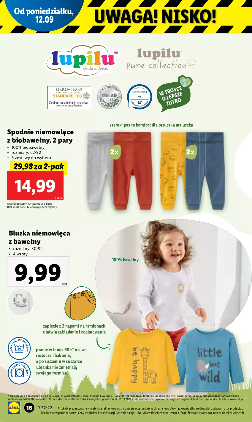 Gazetka promocyjna Lidl - GAZETKA - ważna 12.09 do 17.09.2022 - strona 18 - produkty: Rama, Spodnie, Tran, Waga