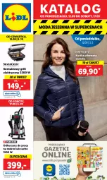 Gazetka promocyjna Lidl - GAZETKA - Gazetka - ważna od 17.09 do 17.09.2022 - strona 1 - produkty: Odkurzacz, Kurtka, Plecak, Moda, Grill