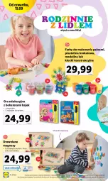 Gazetka promocyjna Lidl - GAZETKA - Gazetka - ważna od 17.09 do 17.09.2022 - strona 35 - produkty: Gra, Tera, Plastelina, Klocki, Fa