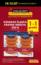 Gazetka promocyjna Biedronka - Od czwartku - Gazetka - ważna od 19.07 do 19.07.2023 - strona 3 - produkty: Gra, Sejf, Tran, Robot, Kiełbasa, Kiełbasa śląska