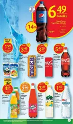 Gazetka promocyjna Delikatesy Centrum - Gazetka - ważna od 23.08 do 23.08.2023 - strona 20 - produkty: Sok, Pepsi max, Kaktus, Truskawki, Cytryny, Mirinda, Coca-Cola, Pepsi, Tiger, Oranżada, Tymbark, Fanta, Arbuz, Woda, Mango, Napój, Fa