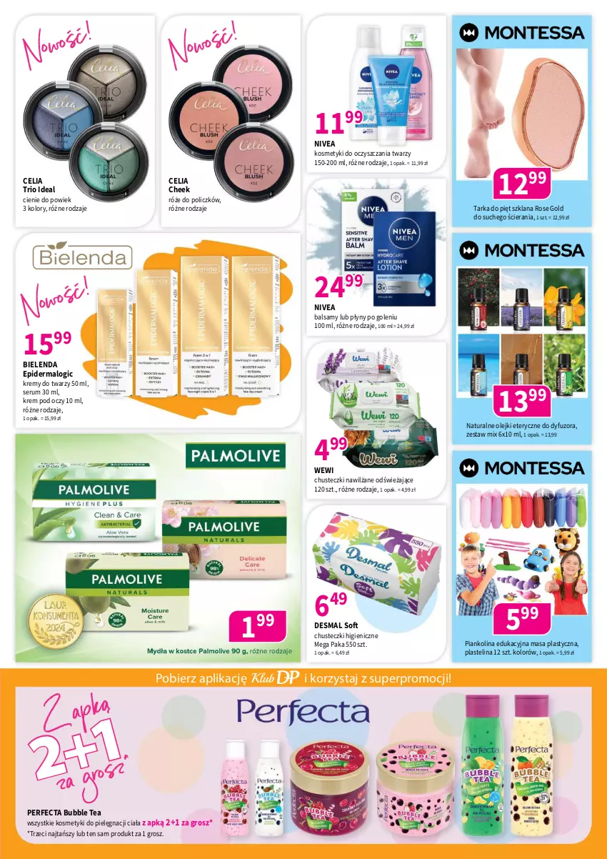 Gazetka promocyjna Drogerie Polskie - Gazetka - ważna 10.07 do 31.07.2026 - strona 5 - produkty: Bielenda, Chusteczki, Kosmetyki do pielęgnacji, Krem pod oczy, LANA, Nivea, Olej, Perfecta, Plastelina, Rum, Ser, Serum, Tarka