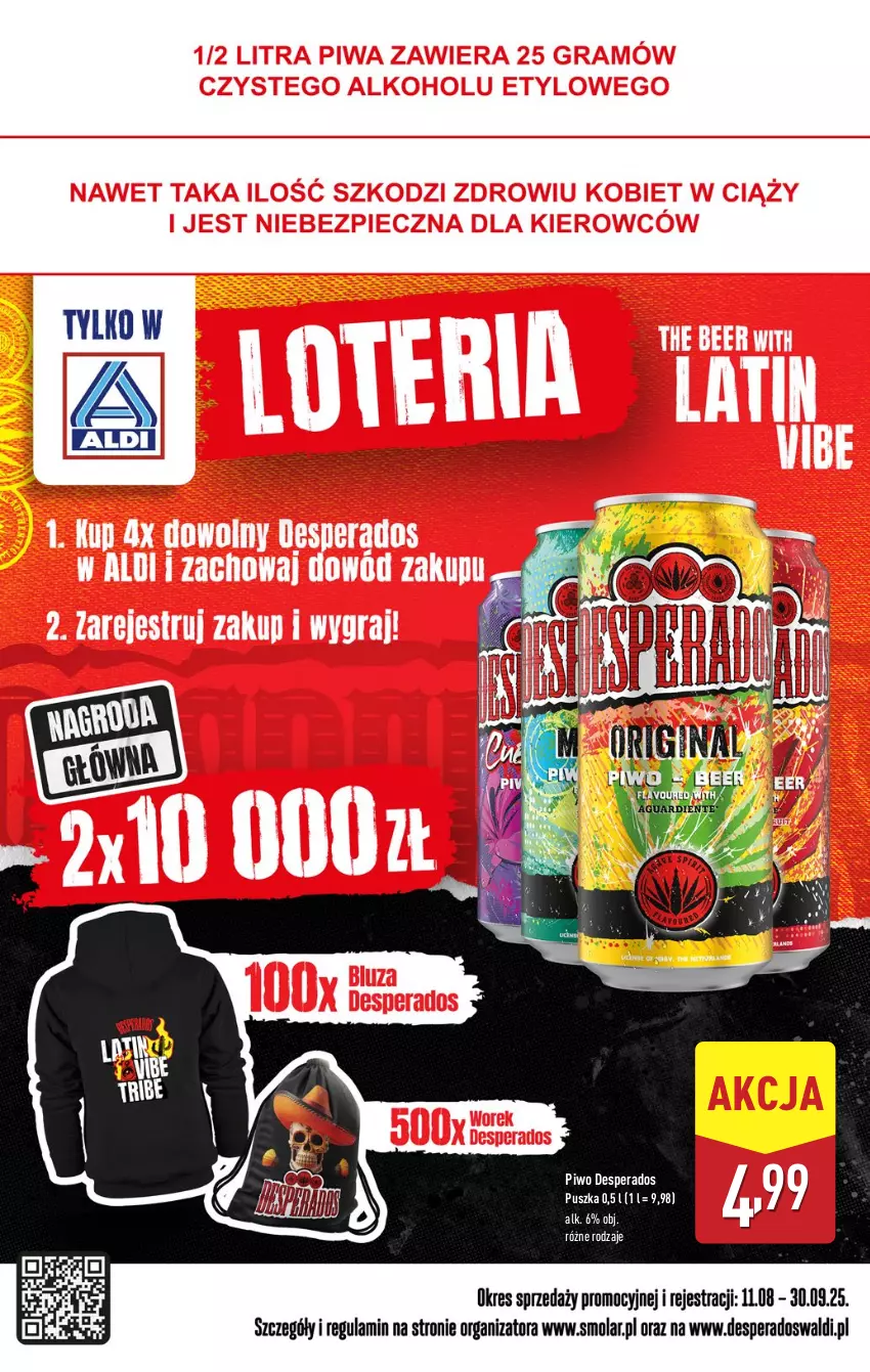 Gazetka promocyjna Aldi - Pełna oferta - ważna 29.09 do 04.10.2025 - strona 13 - produkty: Desperados, Piwo