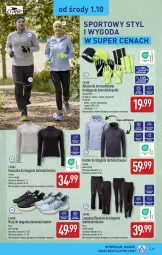 Gazetka promocyjna Aldi - Pełna oferta - Gazetka - ważna od 04.10 do 04.10.2025 - strona 27 - produkty: Por, Gin, Buty, Kurtka, Kosz, Czapka, Koszulka, Sport, Legginsy, Spodnie