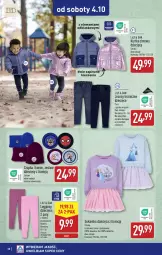 Gazetka promocyjna Aldi - Pełna oferta - Gazetka - ważna od 04.10 do 04.10.2025 - strona 38 - produkty: Gin, Kurtka, Czapka, Wełna, Legginsy, Dzieci, Sukienka