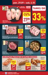 Gazetka promocyjna Aldi - Pełna oferta - Gazetka - ważna od 04.10 do 04.10.2025 - strona 6 - produkty: Piec, Kurczak, Mięso mielone z szynki, Mięso mielone, Sos, Salami, Mięsne specjały, Croissant, Szynka, Pizza, Schab wieprzowy, Morliny, Pieczywo, Chleb, Mięso