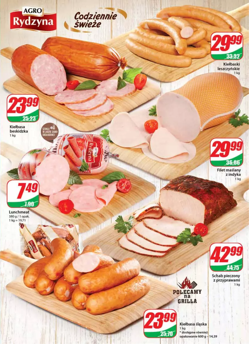 Gazetka promocyjna Dino - G29 - ważna 19.07 do 25.07.2023 - strona 11 - produkty: Kiełbasa, Kiełbasa śląska, Piec, Schab pieczony