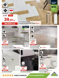 Gazetka promocyjna Leroy Merlin - Nowa podłoga - Gazetka - ważna od 02.03 do 02.03.2021 - strona 7 - produkty: Gin, Gra, Telefon, Huśtawka, Tera, Zasłona, Wełna, Karnisz, Storczyk, Półka, Roleta, Firana, Szyny, Szyna, Dywan