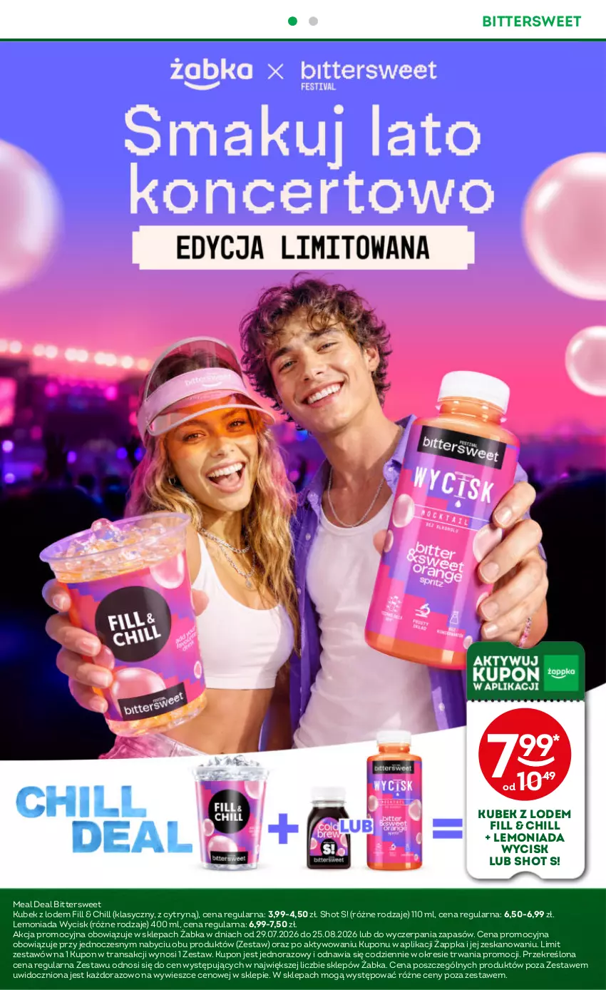 Gazetka promocyjna Żabka - gazetka-promocyjna-31-32-2026 - ważna 29.07 do 11.08.2026 - strona 10 - produkty: Kubek, Lemoniada, Tran