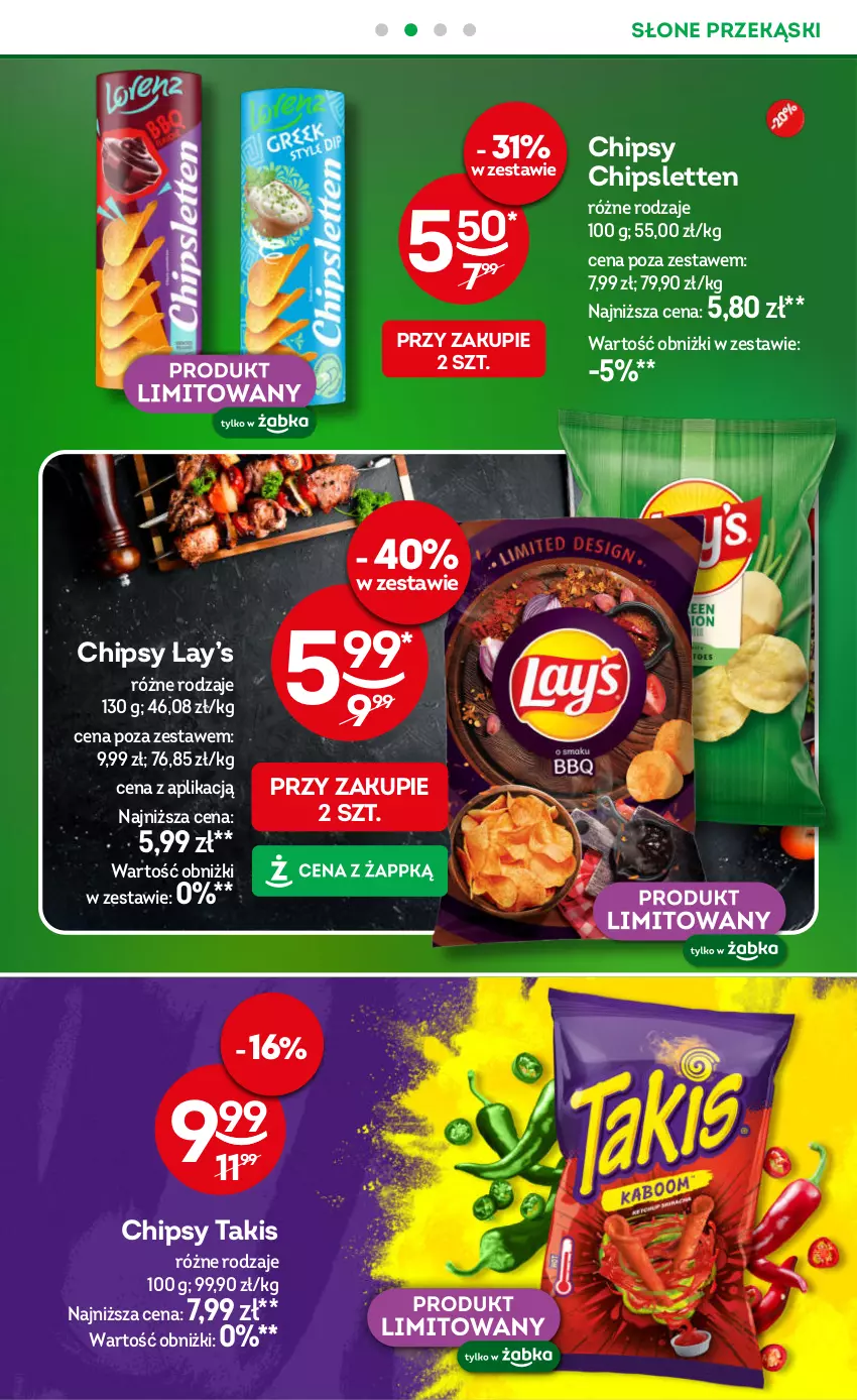 Gazetka promocyjna Żabka - gazetka-promocyjna-31-32-2026 - ważna 29.07 do 11.08.2026 - strona 31 - produkty: Chipsy, Lay’s